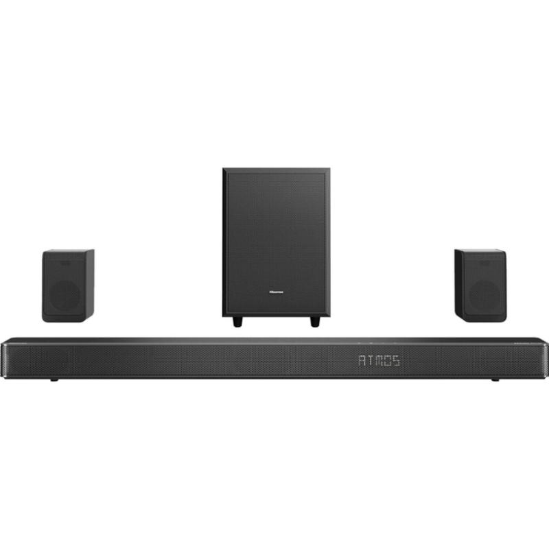 Soundbar система HISENSE AX5125H БЕЗЖИЧЕН СУБУФЕР, ОБЩА МОЩНОСТ 500 W