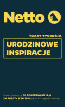 Świetne rabaty na wybrane produkty Netto – do 19.10.2024