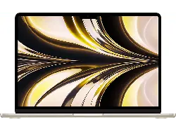 APPLE MacBook Air 13 Zoll, M2 Chip 8-Core und 10-Core GPU, 8GB RAM, 512 SSD, Polarstern (MLY23D/A); Notebook