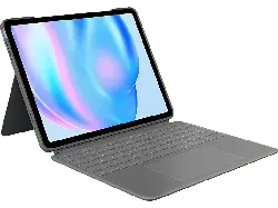 LOGITECH Combo Touch iPad Air 13 Zoll (M2) (2024); Tastatur-Case