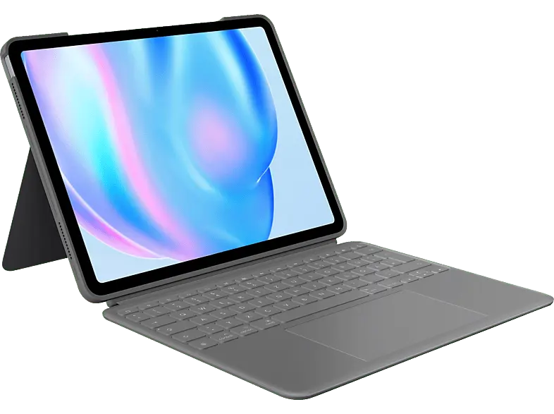LOGITECH Combo Touch iPad Air 13 Zoll (M2) (2024); Tastatur-Case