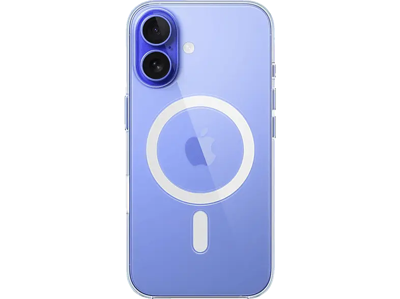 Apple Clear Case mit MagSafe Backcover, für Apple iPhone 16,; Handyhülle