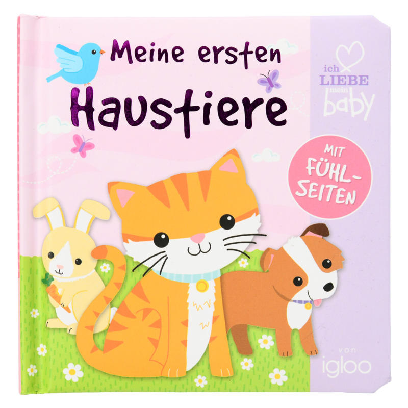 Baby Fühlbuch Mein ersten Haustiere