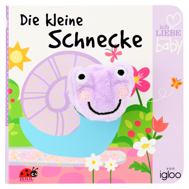 Baby Fingerpuppenbuch Die kleine Schnecke