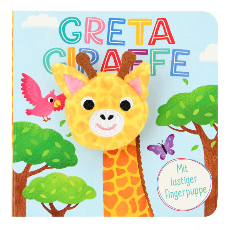 Baby Fingerpuppenbuch Giraffe Greta