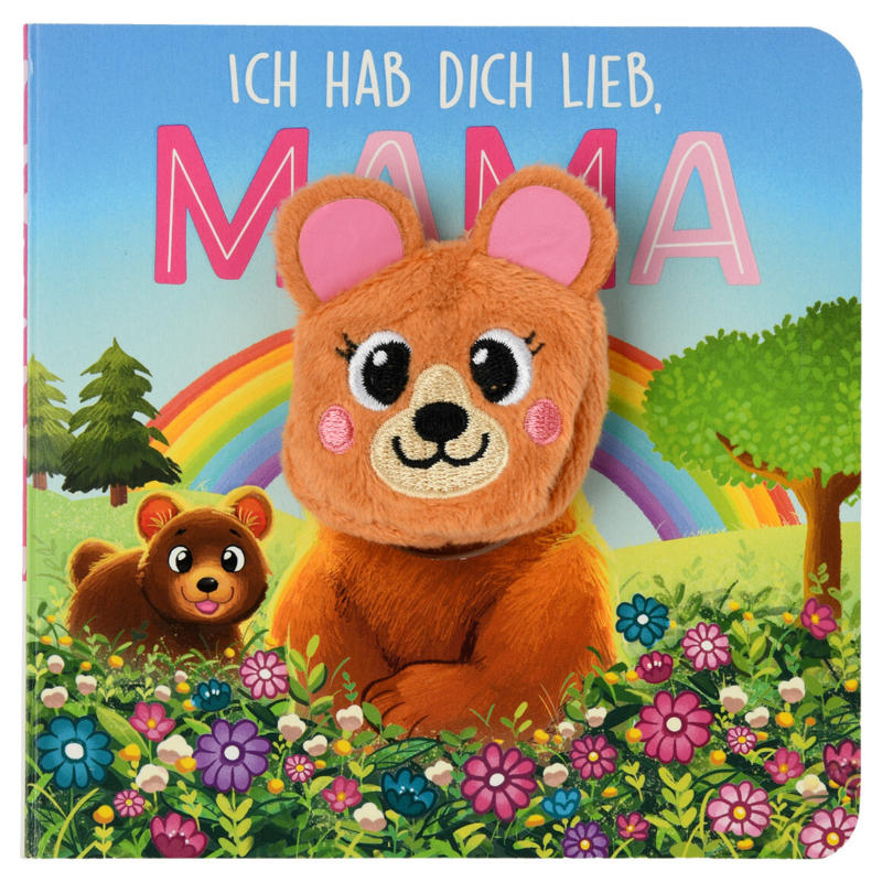 Baby Fingerpuppenbuch Ich hab dich lieb, Mama