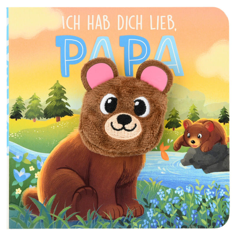 Baby Fingerpuppenbuch Ich hab dich lieb, Papa