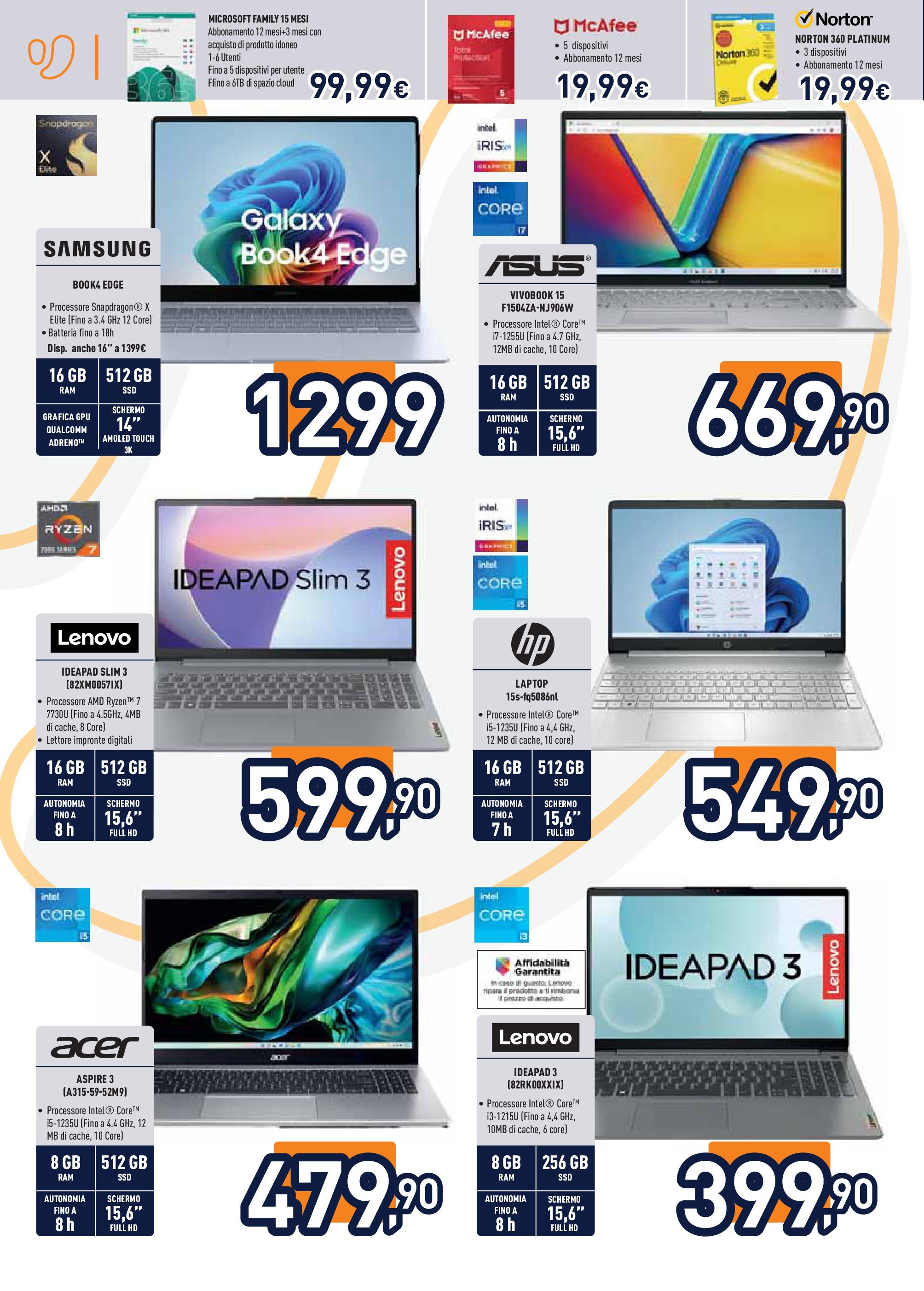 Nuovo Unieuro - Volantino Roma dal 13/10/2024 > offerte anteprima 🛍️ | Pagina: 12 | Prodotti: Schermo, Laptop, Batteria, Samsung