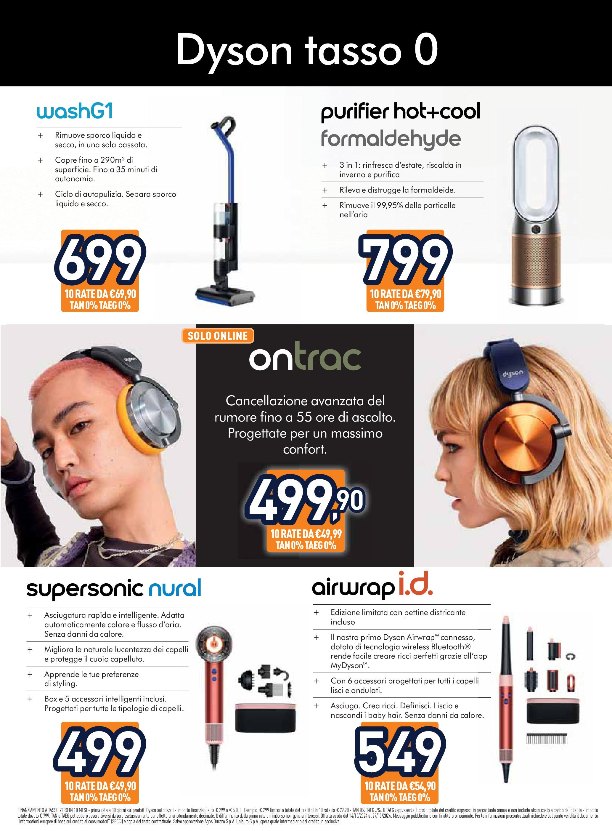 Nuovo Volantino Unieuro	 dal 14/10/2024 > offerte anteprima 🛍️ | Pagina: 31 | Prodotti: Pettine, Dyson