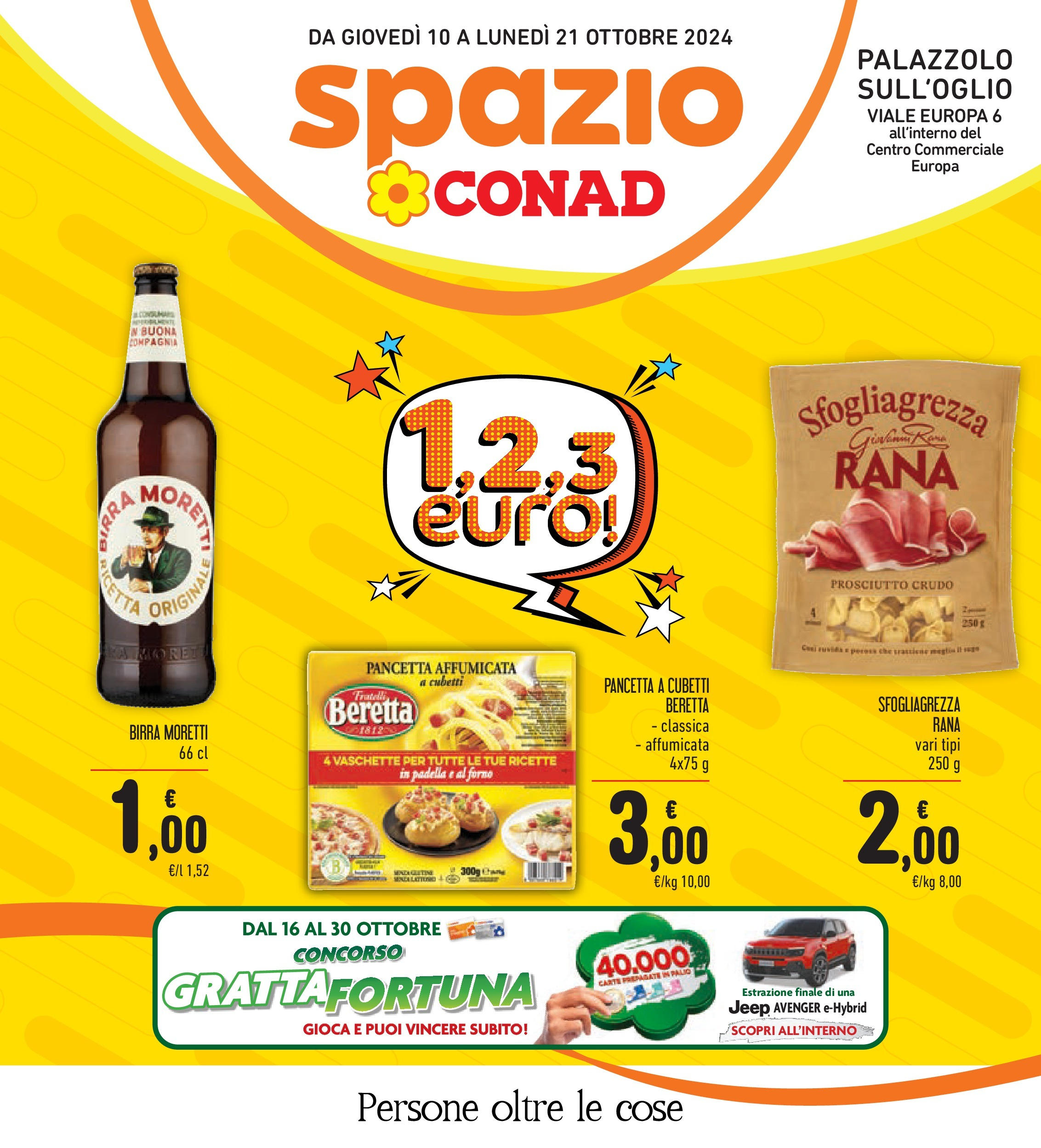 Volantino Spazio Conad valido da 09/10/2024 numero di pagina 1