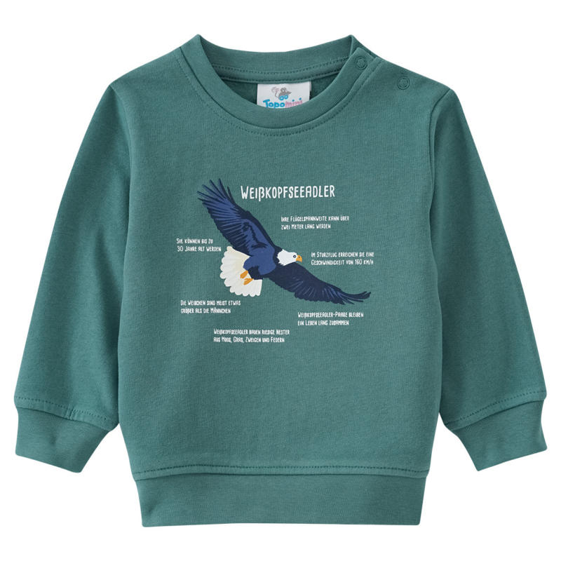 Baby Sweatshirt mit Weißkopfseeadler-Motiv (Nur online)