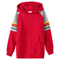 Kinder Hoodie mit bunter Frottee-Applikation (Nur online)