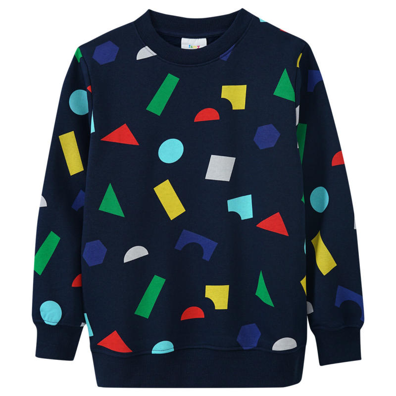 Jungen Sweatshirt mit bunten Motiven (Nur online)