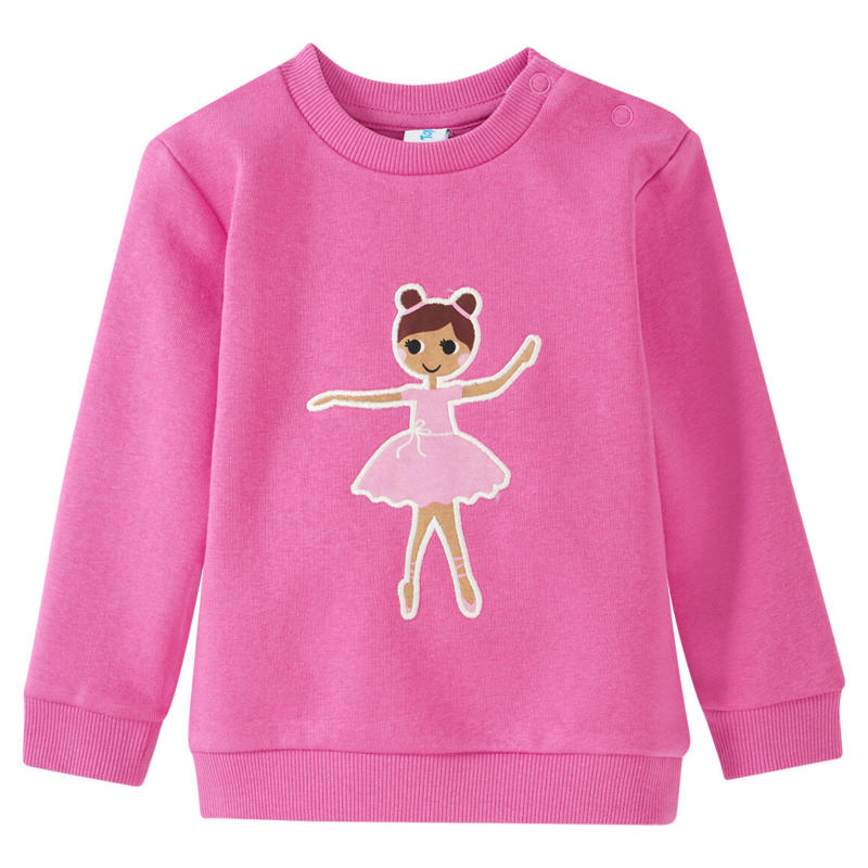 Baby Sweatshirt mit Ballerina-Applikation (Nur online)