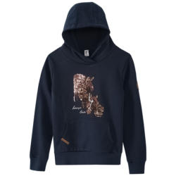 Mädchen Hoodie mit Pferde-Motiv (Nur online)