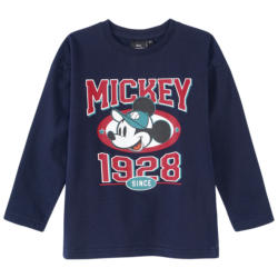 Micky Maus Langarmshirt im College-Style (Nur online)