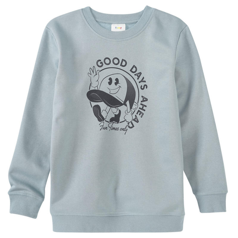 Jungen Sweatshirt mit großem Print (Nur online)