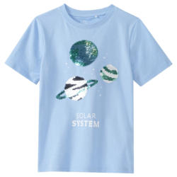 Jungen T-Shirt mit Wendepailletten (Nur online)