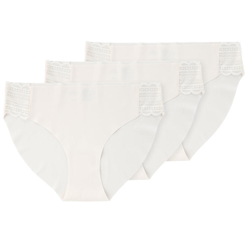 3 Damen Slips mit Spitze