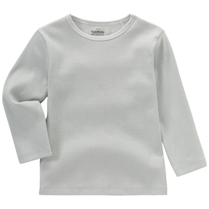 Baby Langarmshirt mit Rippstruktur (Nur online)