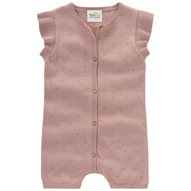 Baby Strickoverall mit Ajour-Muster (Nur online)