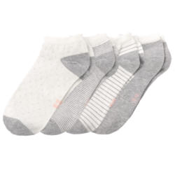 4 Paar Damen Sneaker-Socken im Set