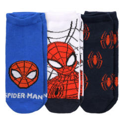 3 Paar MARVEL Spiderman Sneaker-Socken