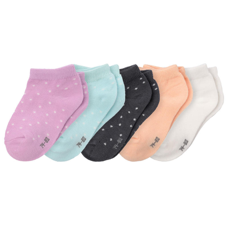 5 Paar Baby Sneaker-Socken im Set