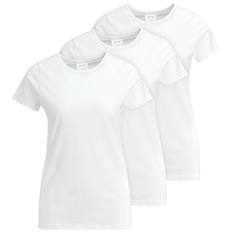 3 Damen T-Shirts im Set (Nur online)