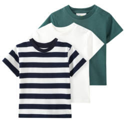 3 Baby T-Shirts in verschiedenen Dessins (Nur online)