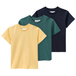 3 Baby T-Shirts unifarben (Nur online)