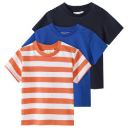 3 Baby T-Shirts in verschiedenen Dessins (Nur online)