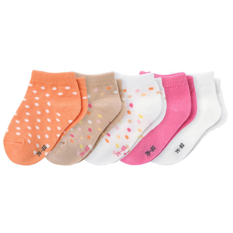 5 Paar Baby Sneaker-Socken im Set