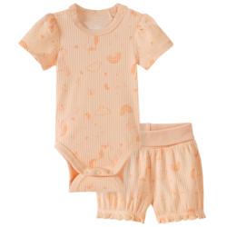 Newborn Wickelbody und Shorts im Set