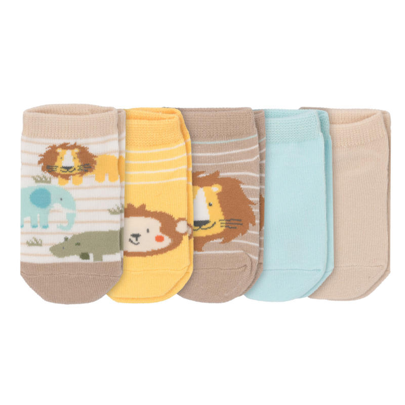 5 Paar Baby Sneaker-Socken im Set