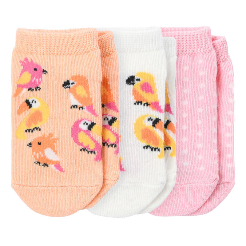 3 Paar Baby Socken in verschiedenen Dessins