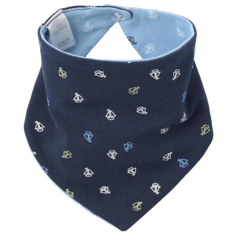 Baby Bandana mit Schiff-Allover