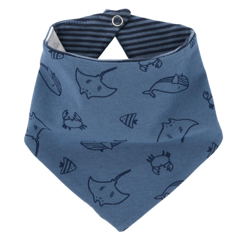 Baby Bandana mit Meerestieren