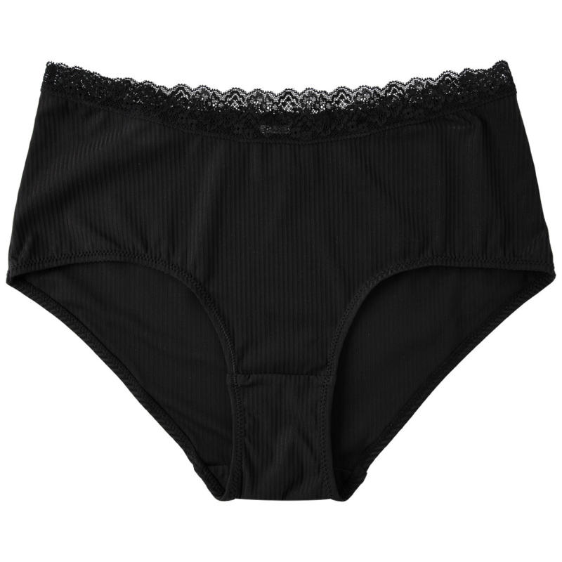 Damen Panty mit Rippstruktur