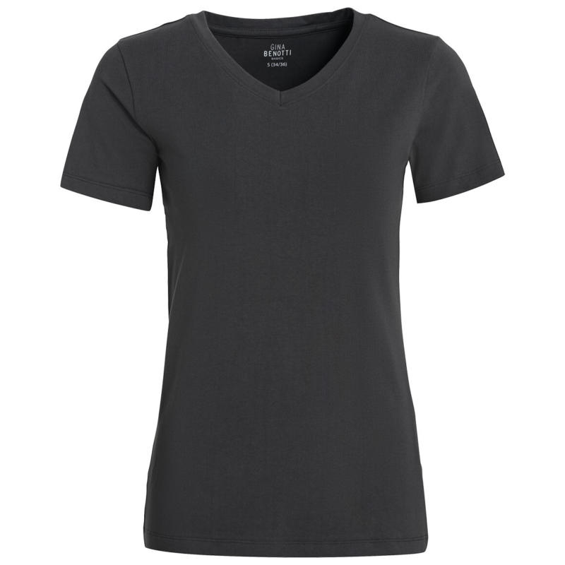 Damen T-Shirt mit V-Ausschnitt (Nur online)