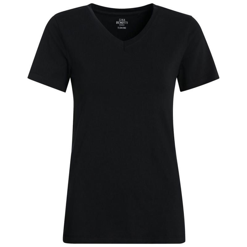 Damen T-Shirt mit V-Ausschnitt (Nur online)