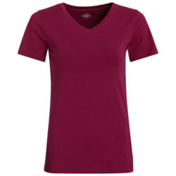 Damen T-Shirt mit V-Ausschnitt (Nur online)