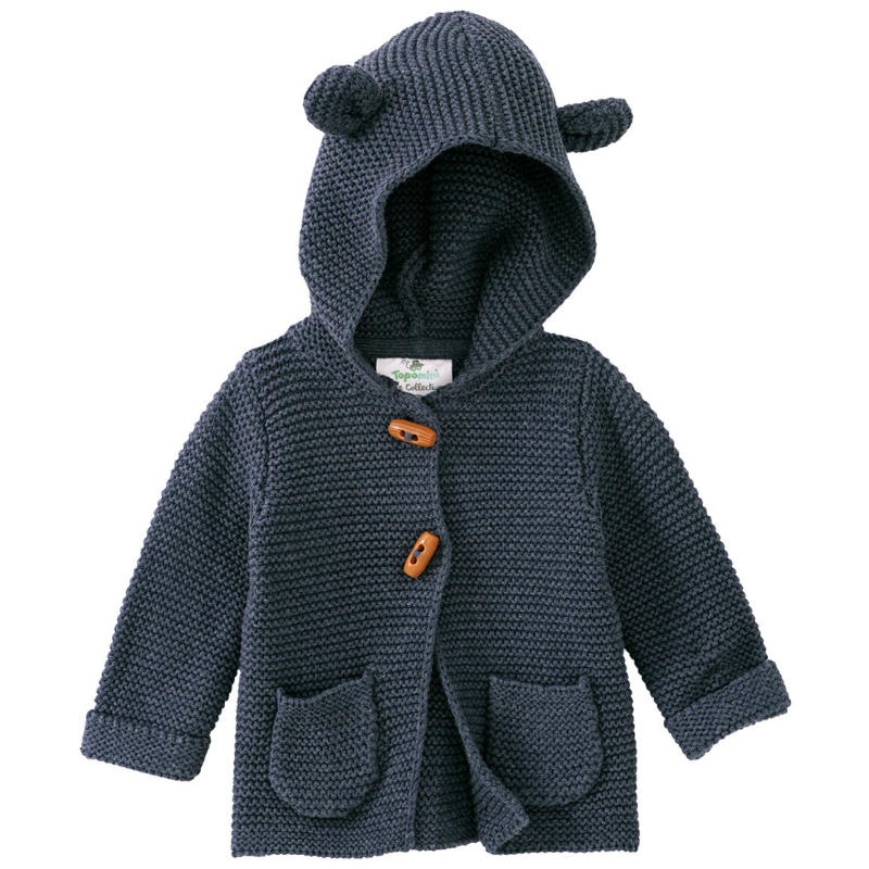 Newborn Strickjacke mit Öhrchen (Nur online)