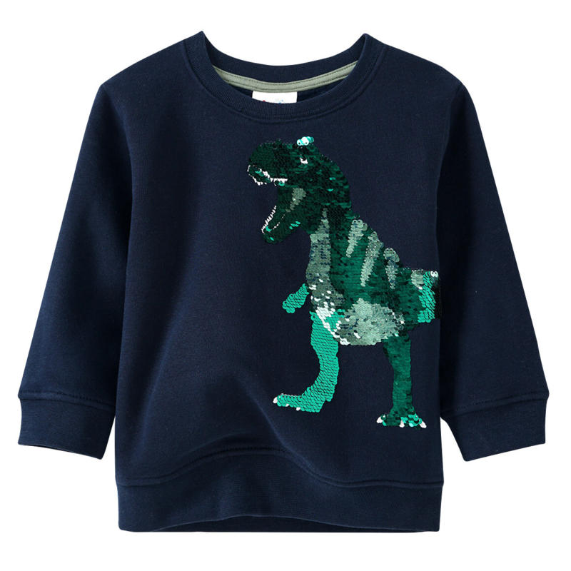 Jungen Sweatshirt mit Wendepailletten (Nur online)