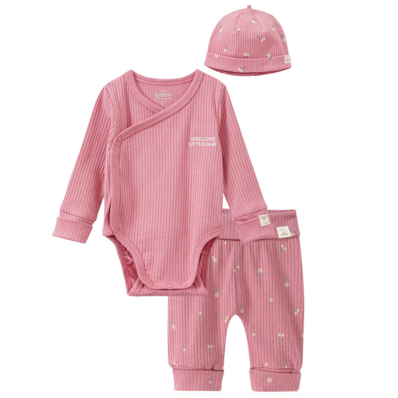 Newborn Wickelbody, Leggings und Mütze (Nur online)