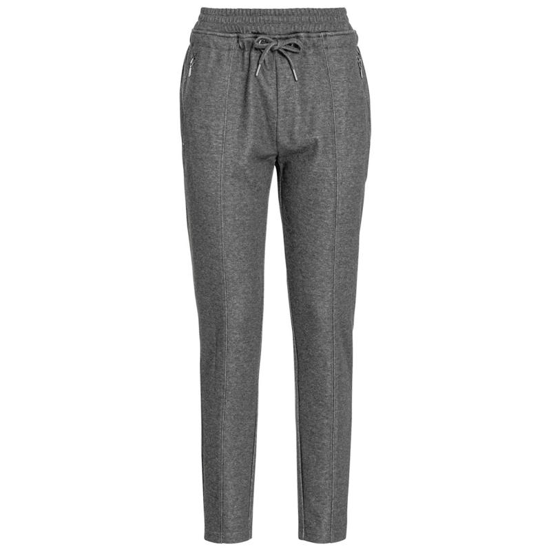 Damen Jogpants in Melange-Optik