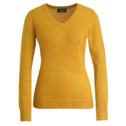 Damen Feinstrickpullover mit V-Ausschnitt (Nur online)