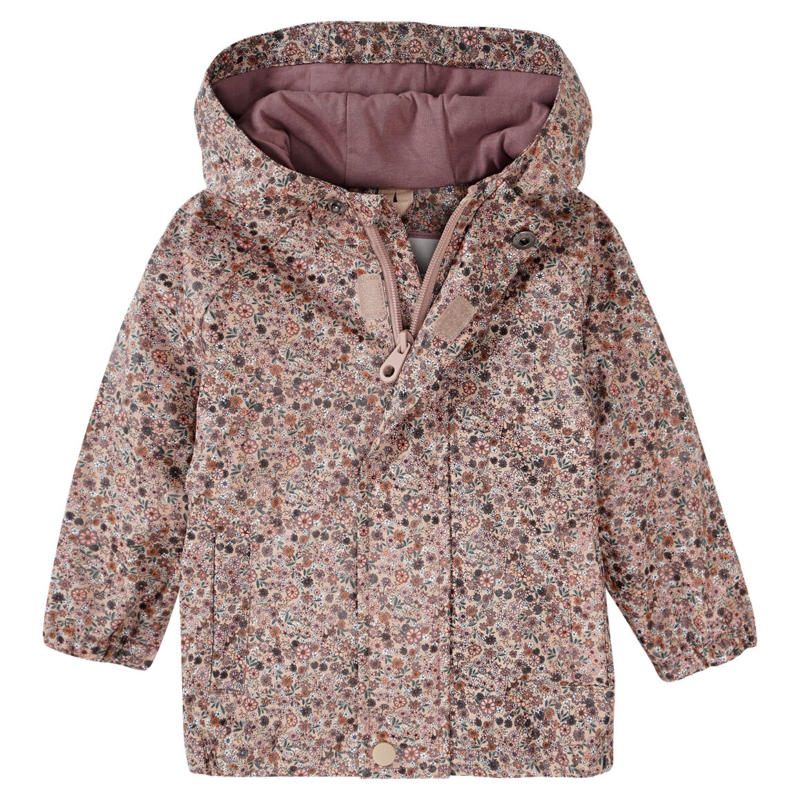 Baby Regenjacke mit Blümchen-Allover (Nur online)