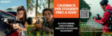 Cashback per studenti fino a €500@