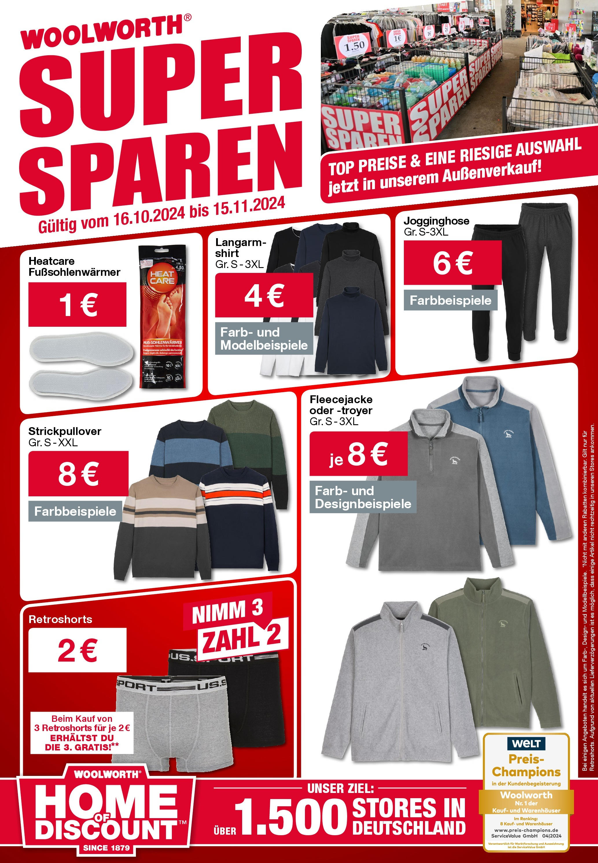 Woolworth - Bayern (ab 31.10.2024) zum Blättern | Seite: 49 | Produkte: Shirt, Top, Jogginghose